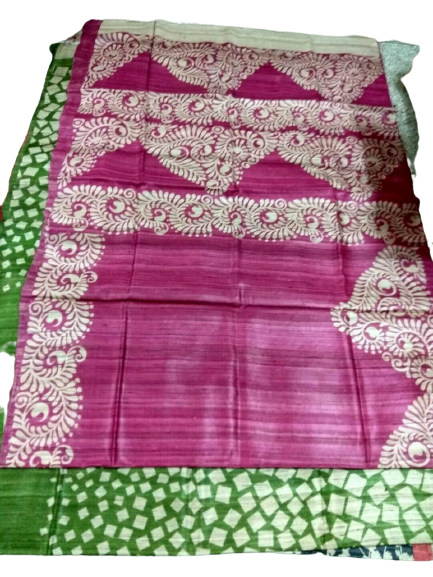 Tussar silk saree SILK ZONE