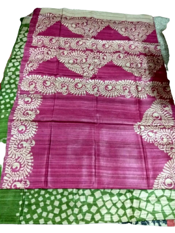 Tussar silk saree SILK ZONE