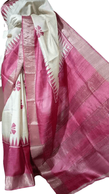 Tussar silk saree SILK ZONE