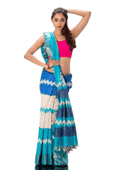 Tussar silk saree SILK ZONE