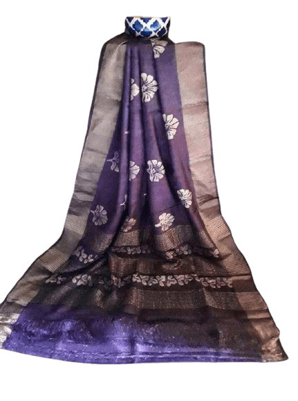 Tussar silk saree SILK ZONE