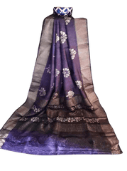 Tussar silk saree SILK ZONE