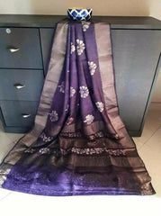 Tussar silk saree SILK ZONE