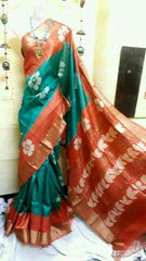 Tussar silk saree SILK ZONE