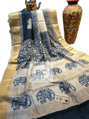 Tussar silk saree SILK ZONE