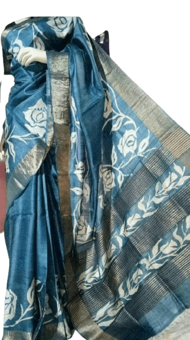 Tussar silk saree SILK ZONE