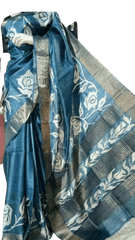 Tussar silk saree SILK ZONE