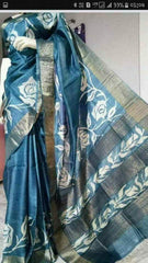 Tussar silk saree SILK ZONE
