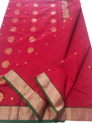 CHANDERI SILK SAREE MYCHANDERI